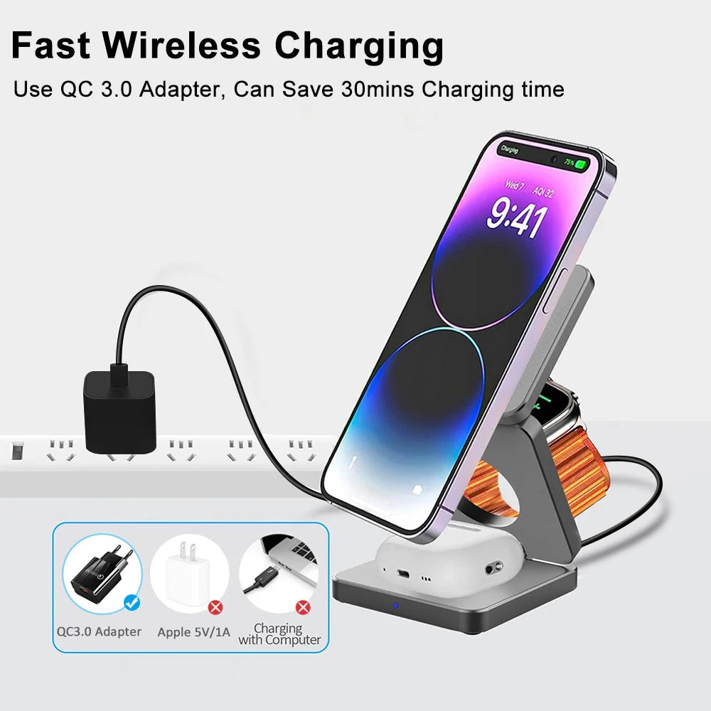 Wireless Charger 3 in 1