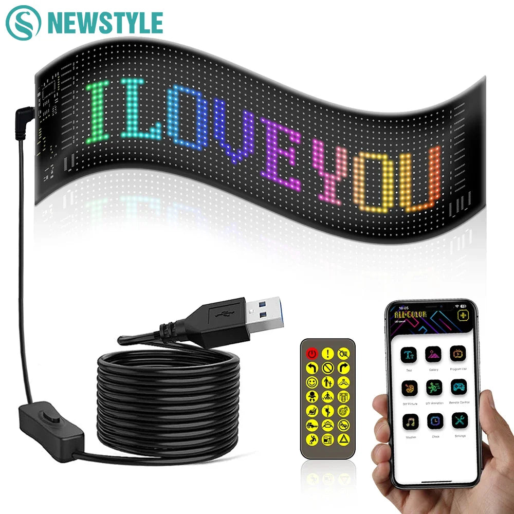 Car LED Sign Bluetooth APP