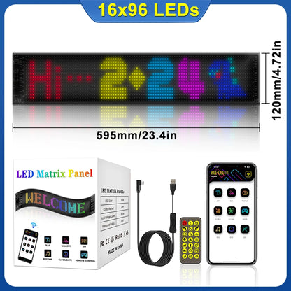 Car LED Sign Bluetooth APP